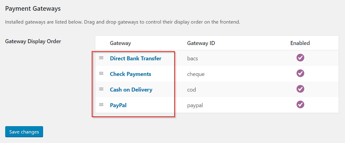 Как настроить WooCommerce Checkout и способы оплаты