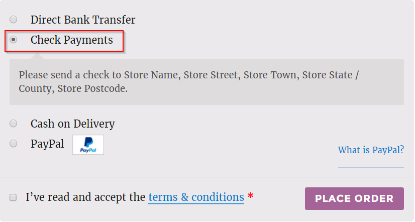 Как настроить WooCommerce Checkout и способы оплаты