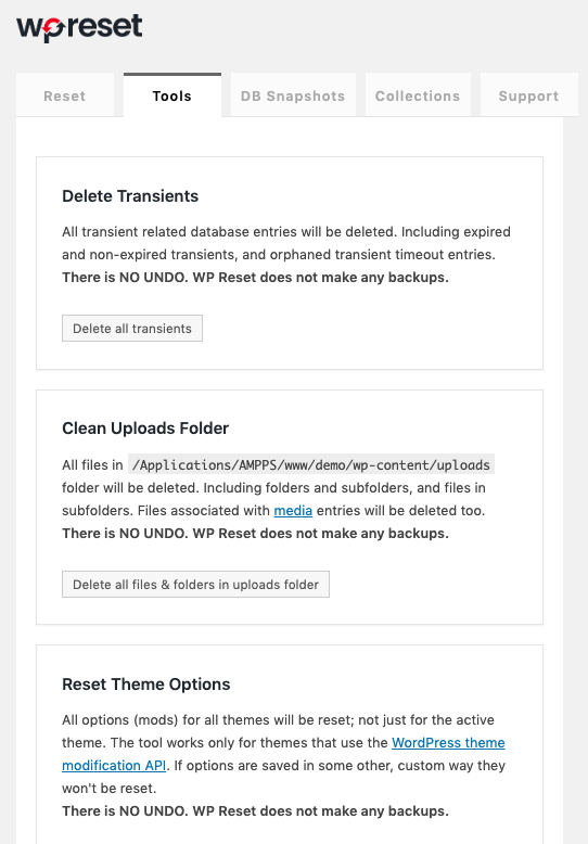 كيفية إعادة تعيين موقع WordPress باستخدام البرنامج المساعد: WP Reset