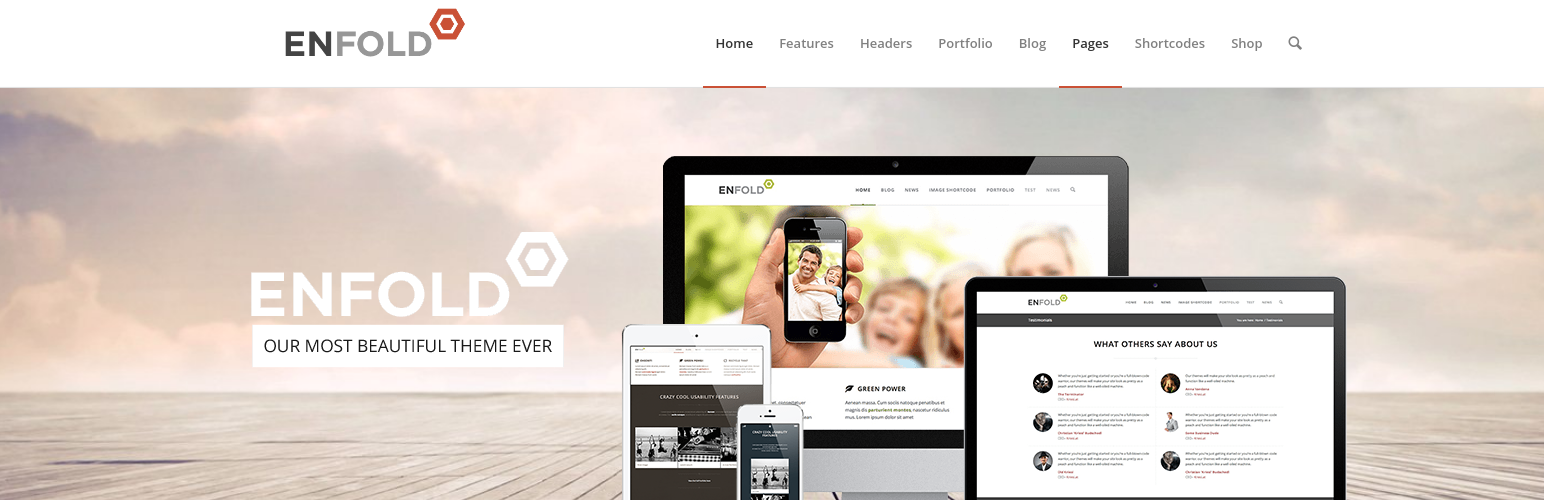 Umhüllen Sie ein wunderschönes Premium-WordPress-Theme