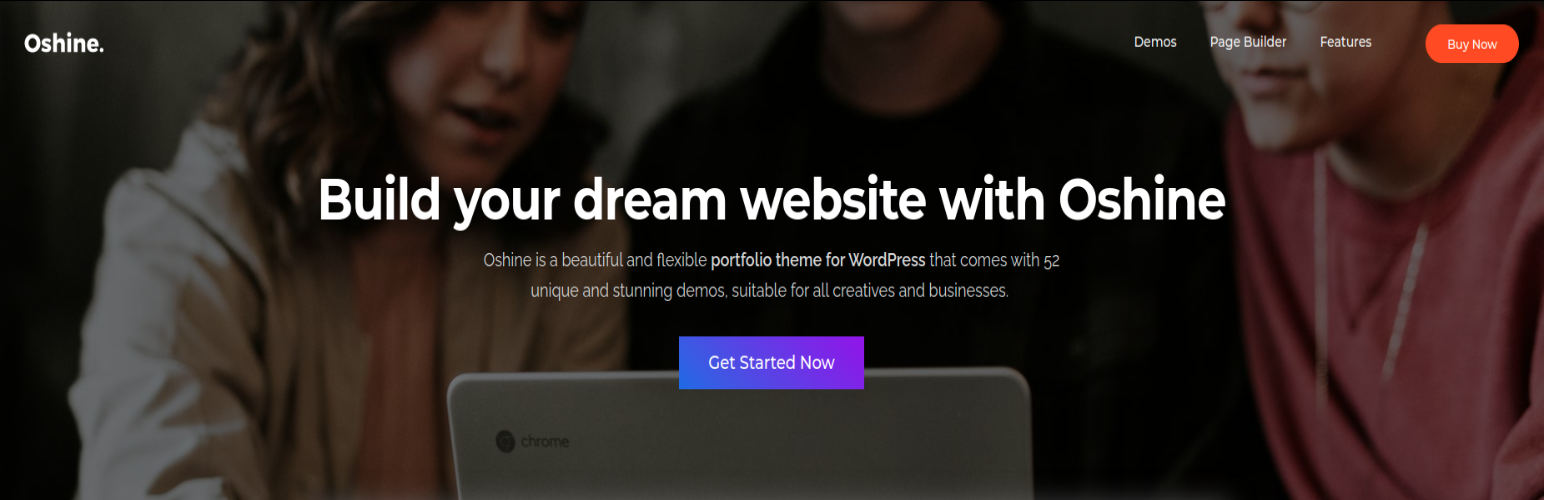 Oshine-Homepage