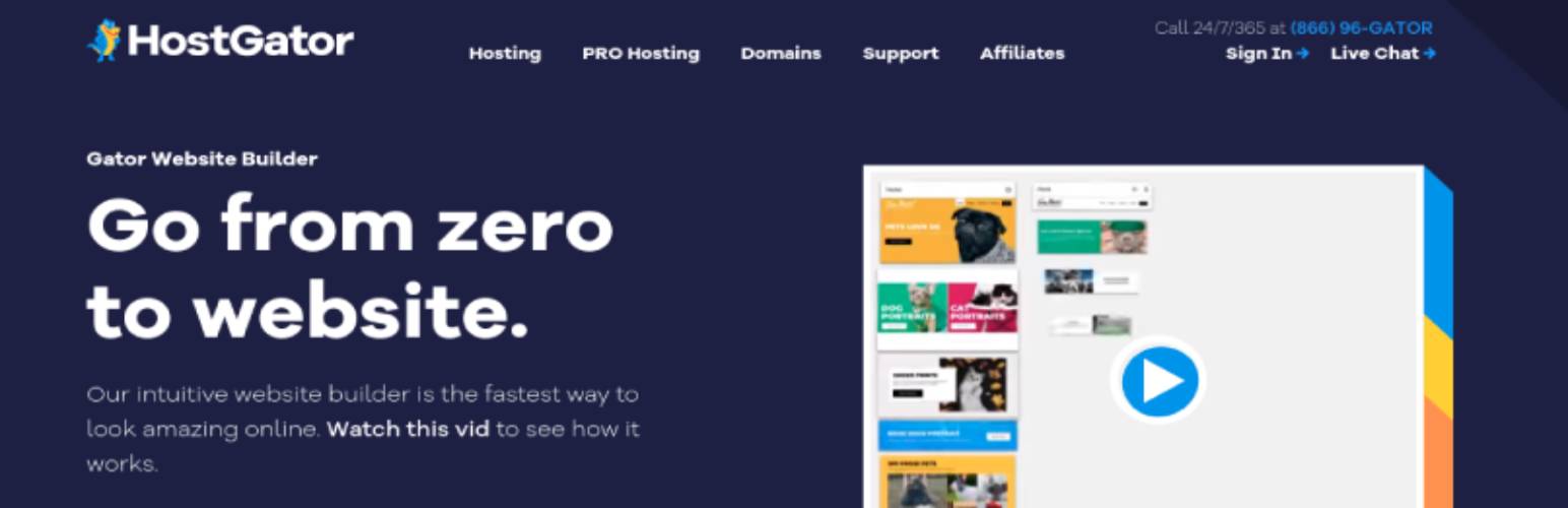 Créateur de site Web Gator