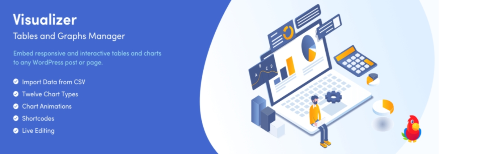 Plugin Visualizzatore tabelle e grafici WordPress