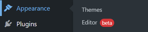 Opsi Editor Situs di WordPress 5.9