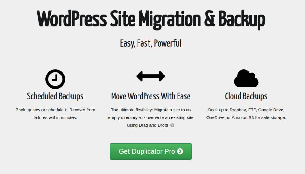 Plugin duplicatore WordPress