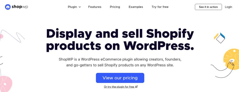 Plugin WP Shopify per WordPress