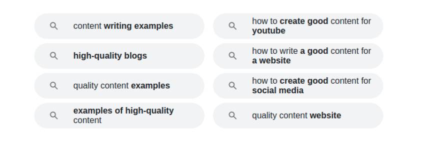 คีย์เวิร์ด LSI ใน Google Search