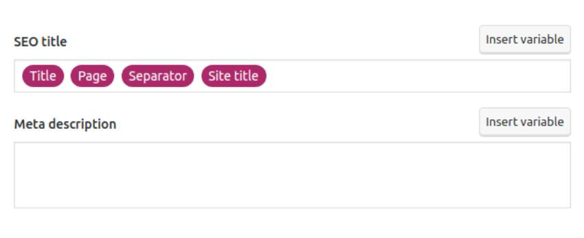 Dodawanie dynamicznego tytułu i opisu SEO w Yoast SEO