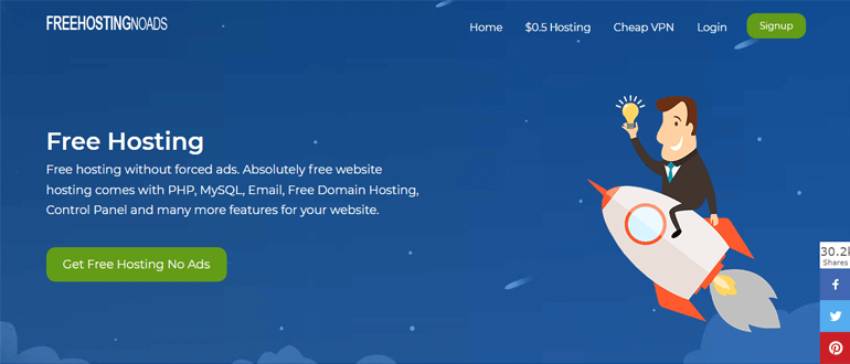 Ücretsiz Hosting Reklamsız