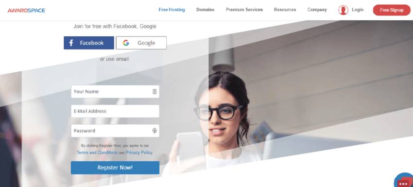 AwardSpace: Ücretsiz Web Hosting