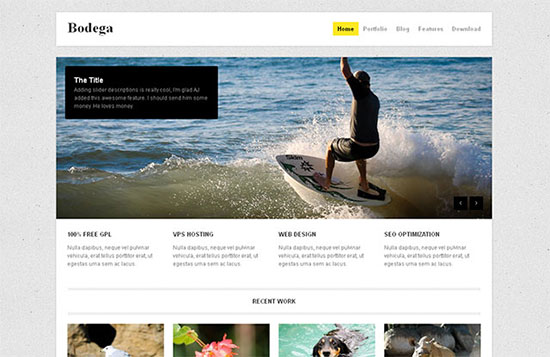 Bodega Free WordPress Business & Portfolio Theme