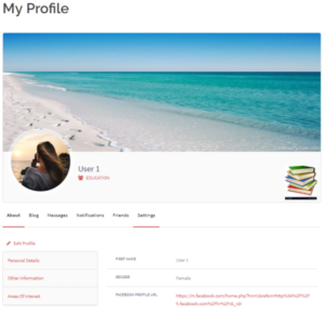 Perfil do usuário no frontend do WordPress