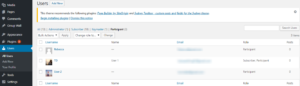 O perfil do usuário no WordPress altera as funções
