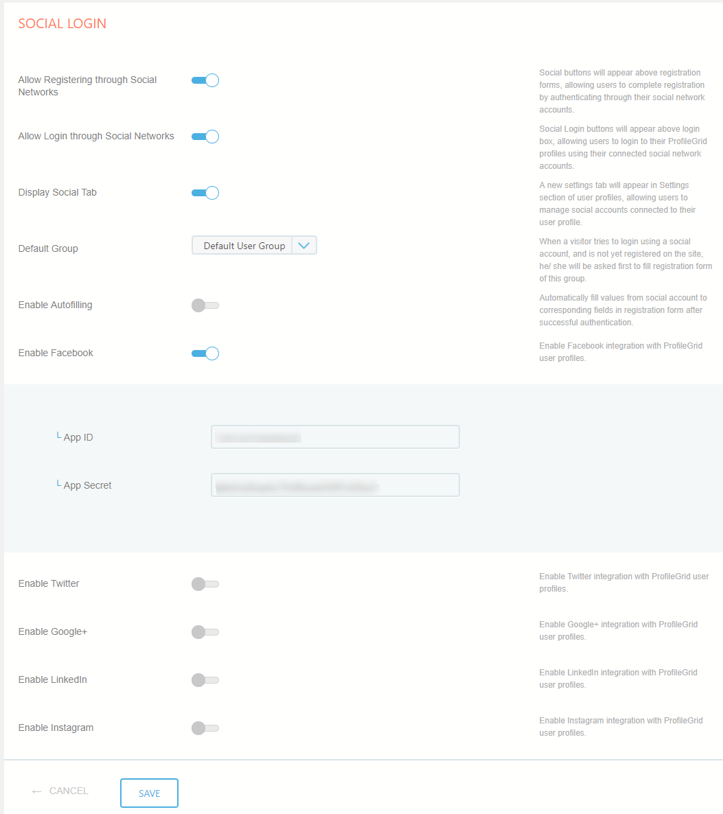 Usuários do WordPress para fazer login com extensão de contas sociais