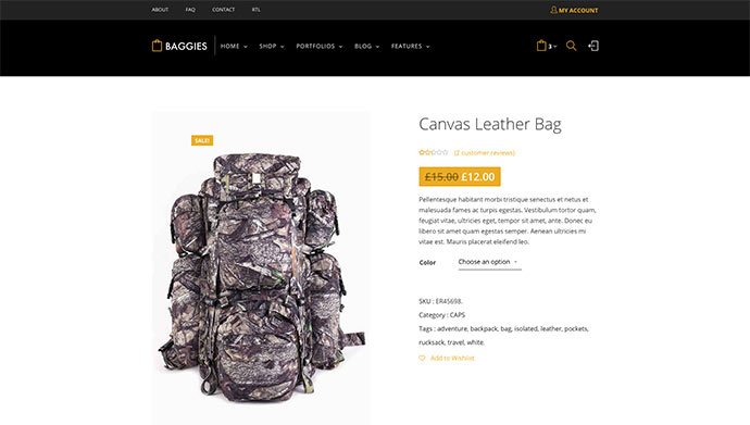 Torby - Motywy WooCommerce Marketplace
