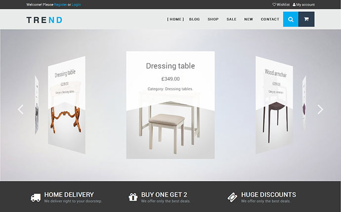 TREND - Responsywny motyw WordPress WooCommerce