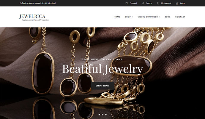 Jewelrica - Motyw WordPress eCommerce
