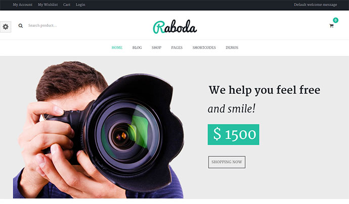 Raboda - Responsywny motyw WordPress dla eCommerce