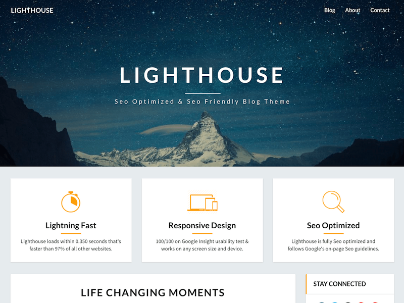 Tema WordPress Farol