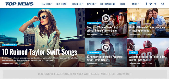 ข่าวเด่น - WordPress News & Magazine Theme