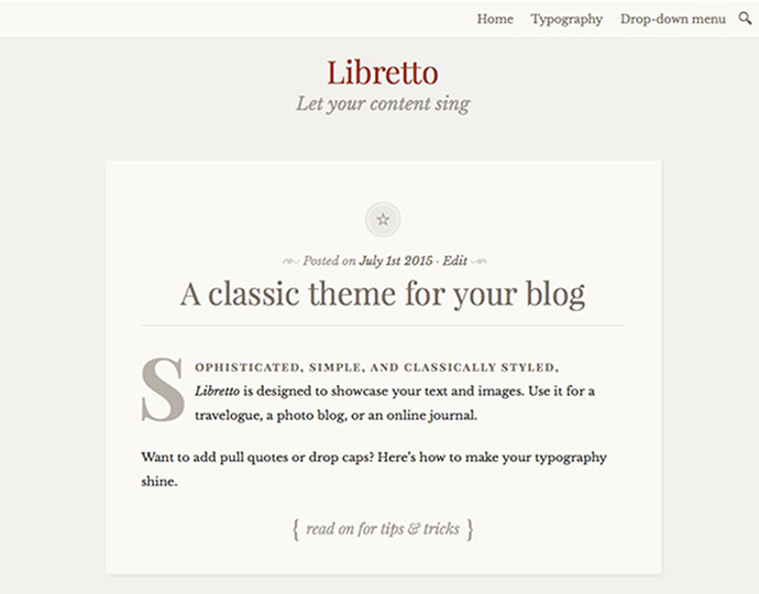 Libretto