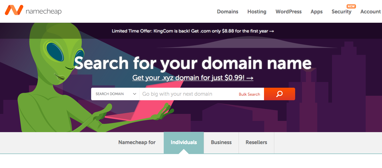 قسيمة Namecheap