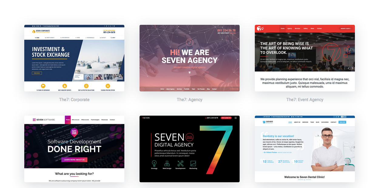 The7 WordPress Theme