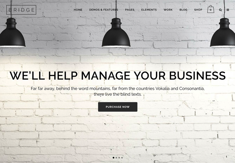Tema WordPress Bridge