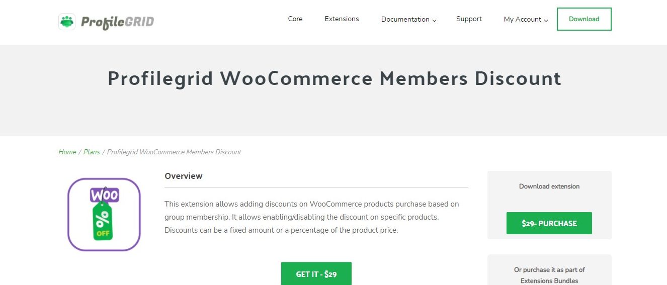 ส่วนลดสำหรับสมาชิก WooCommerce