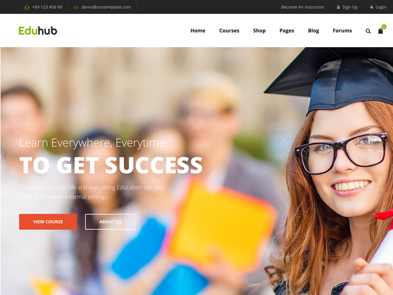 Eduhub Образовательная тема WordPress