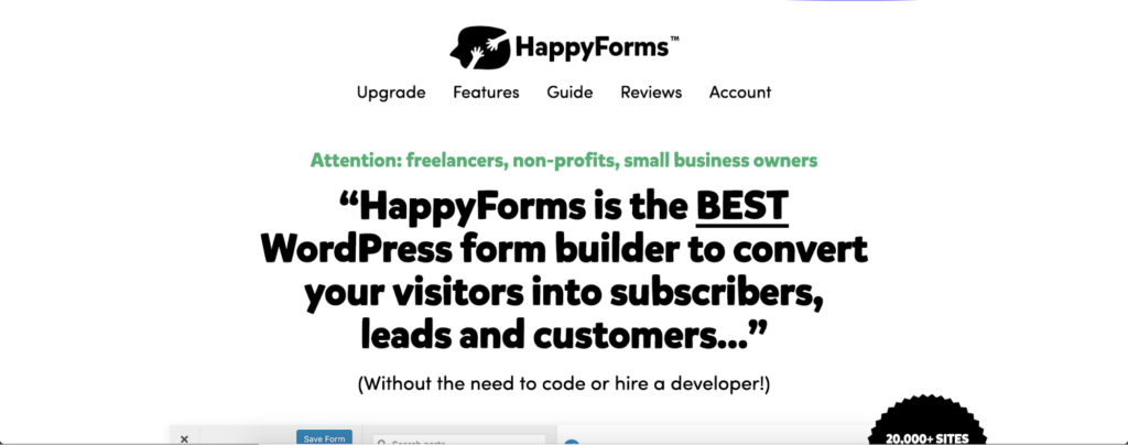 HappyForms - Gérer et répondre aux clients