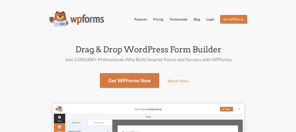 Formulaires WP - Générateur de formulaires WordPress