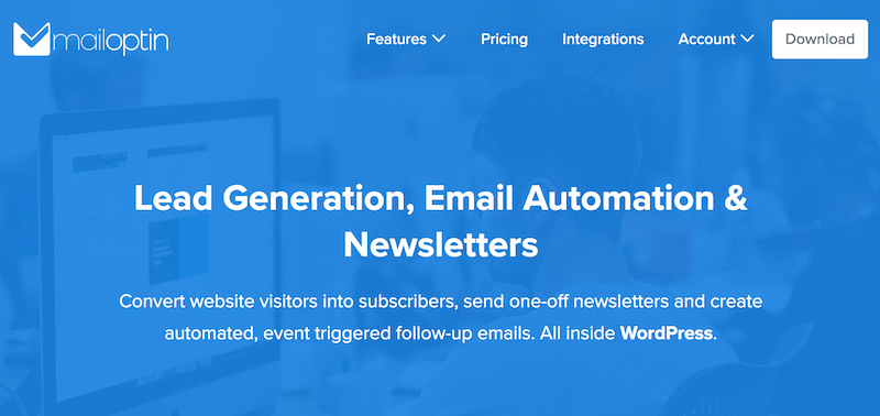 MailOptin – WordPress Optin & Plugin de formulaire de contact
