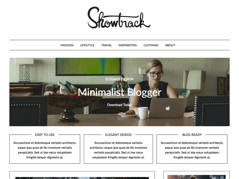 Minimalistblogger WordPress Teması