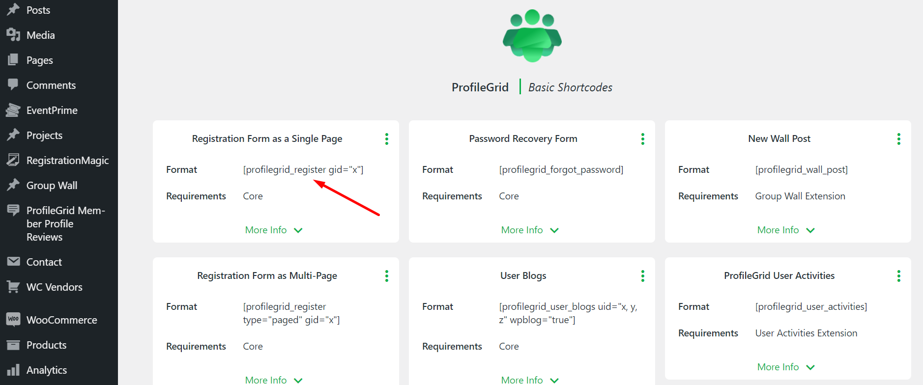 Zona membrilor WordPress