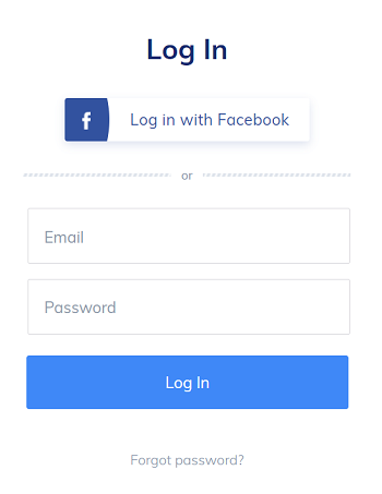 tidio inicia sesión con facebook