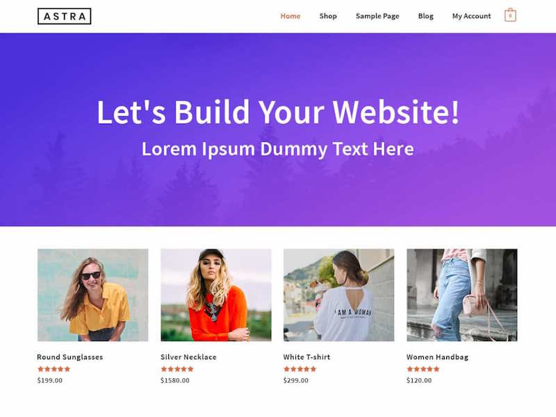 Motyw WordPress Astra