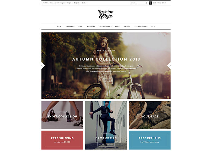 Mode – Responsives WordPress-Thema für WooCommerce
