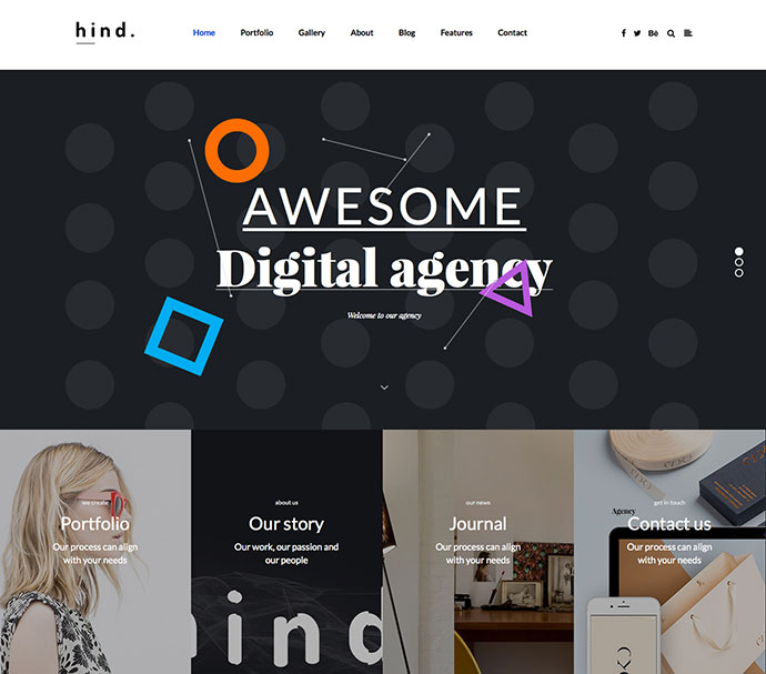 Multi-Concept Portfolio Motyw WordPress