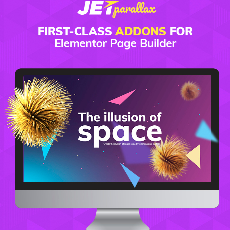jetparallax das Elementor-kompatible WordPress-Plugin