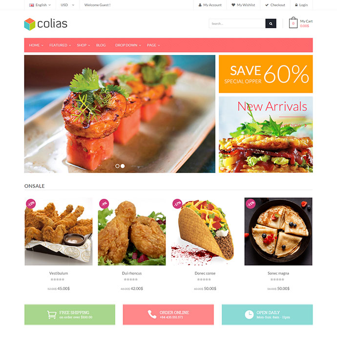 Ri Colias - Responsives WooCommerce-Theme
