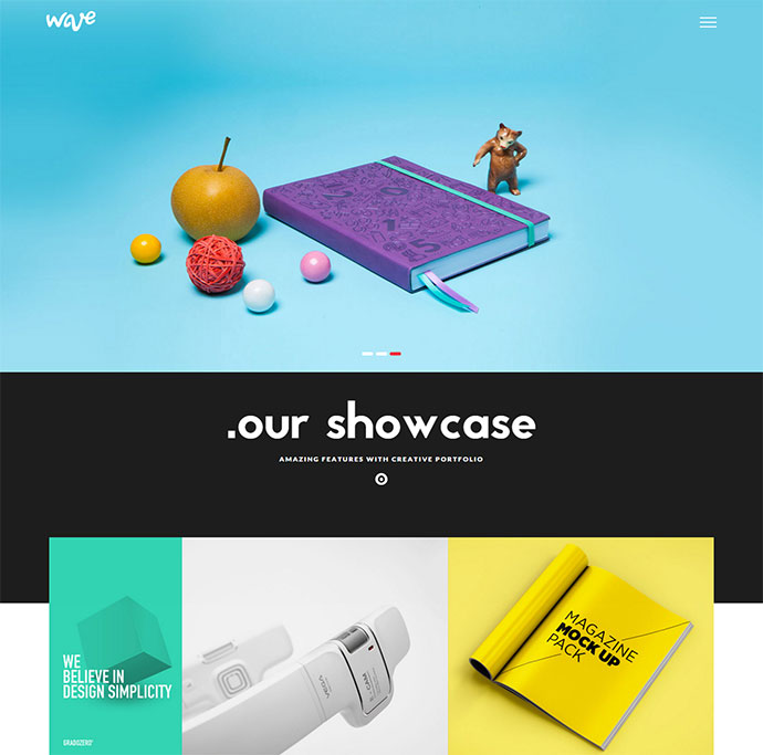 Welle | Agentur- und Freelancer-Portfolio WP-Theme