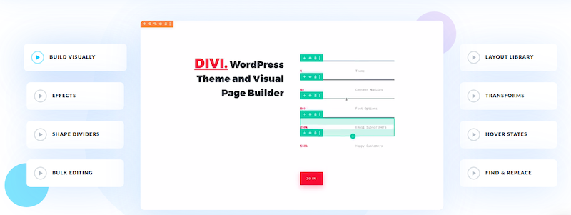 divi wordpress teması