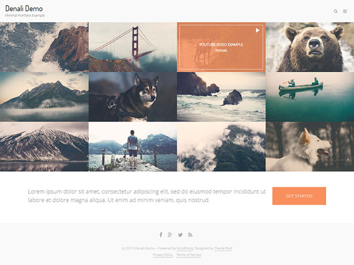 Denali - Responsives Mehrzweck-WordPress-Theme