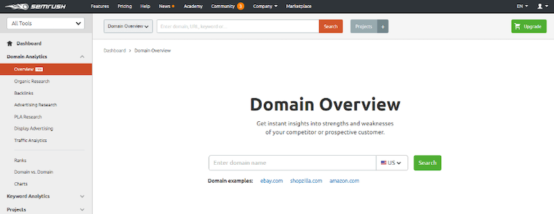semrushseoツール