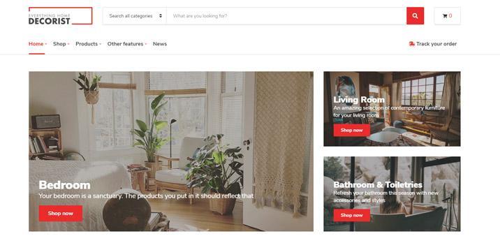Dekorator motyw WordPress autorstwa cssigniter