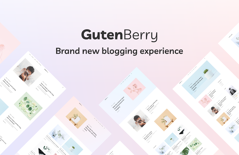 Gutenberry, un thème templatemonster