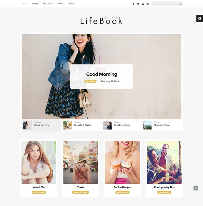 Modern Tasarımlı Retina Hazır WordPress teması