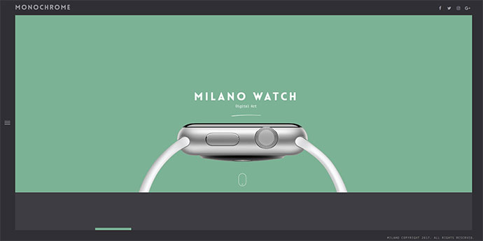 米蘭 | Creative Minimal Portfolio & Photography WordPress 主題