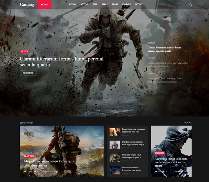クーリスト| InfiniteScrollMagazineのWordPressテーマ